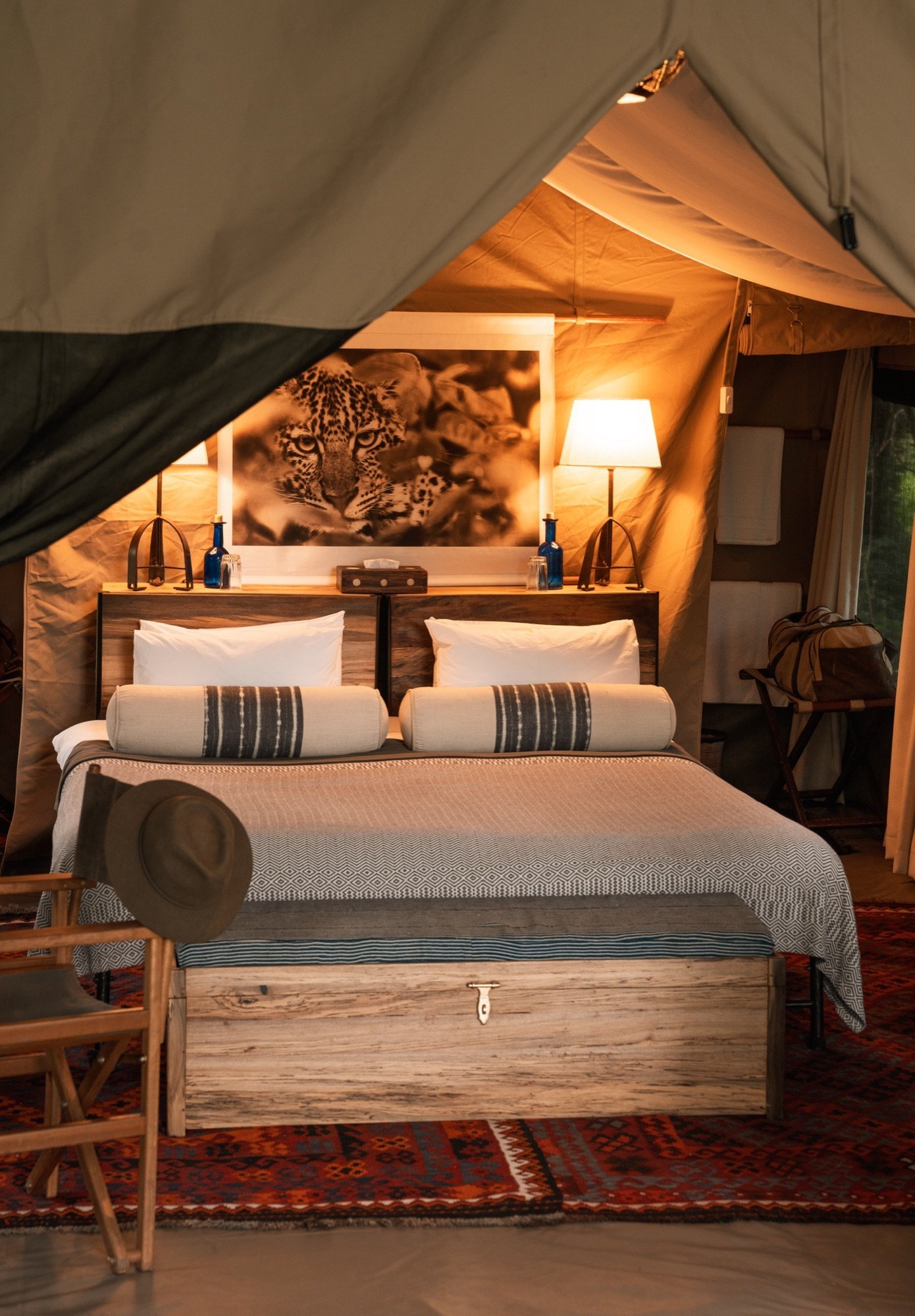 Double Tent — a Ker & Downey luxury safari tent