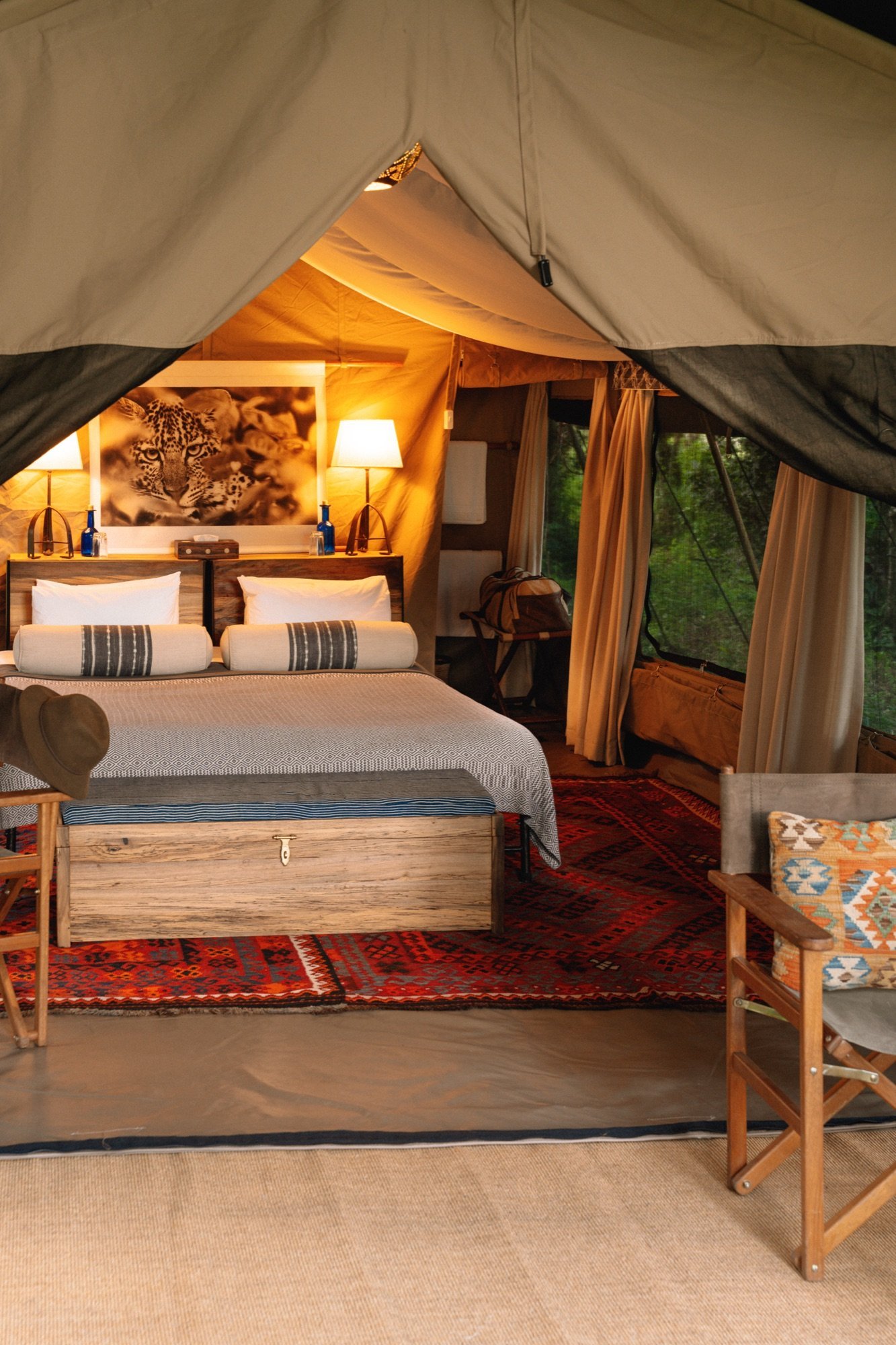 Double Tent detail