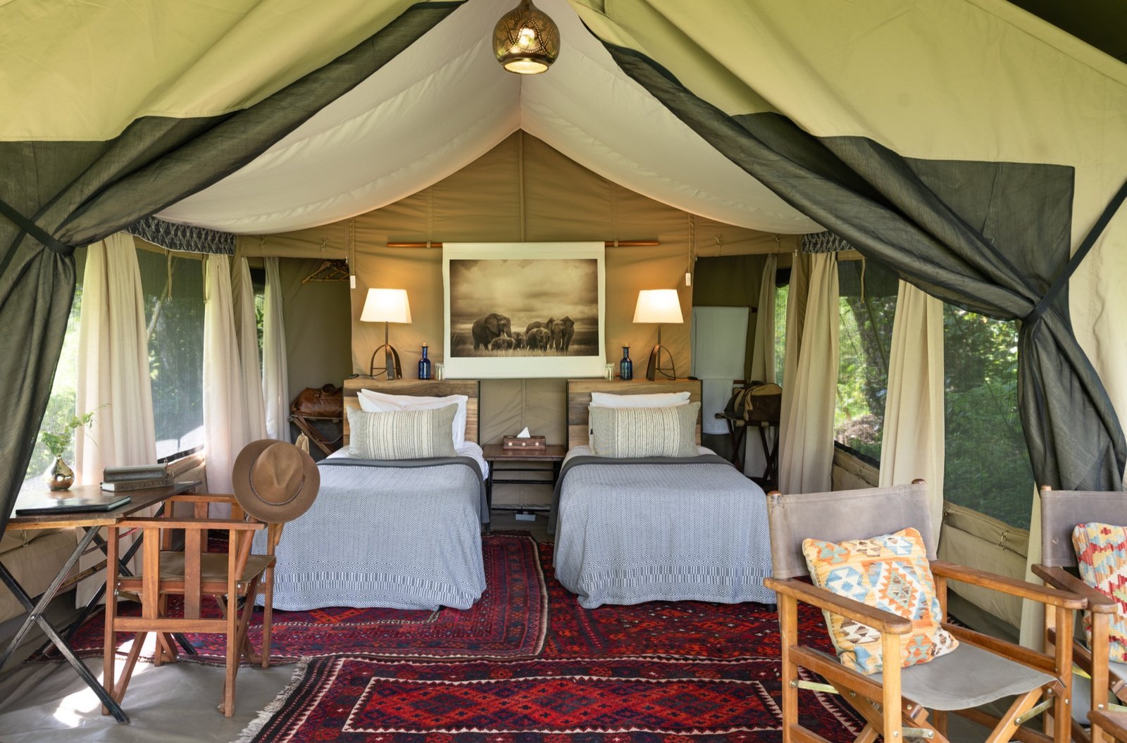 Single Room — a Ker & Downey luxury safari tent